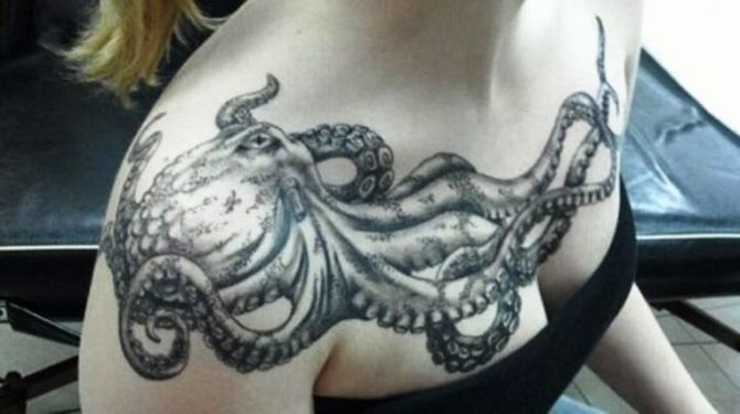Octopus Tattoo on Arm - 30 Octopus Tattoos <3 <3