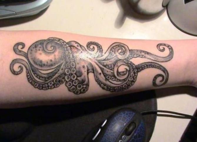  Octopus Tattoo Forearm - 30 Octopus Tattoos <3 <3