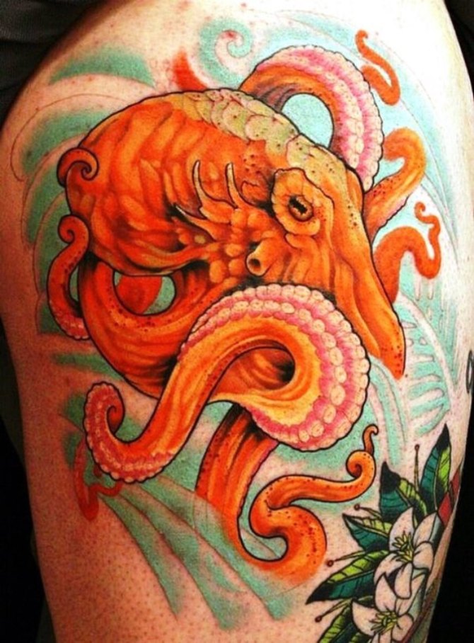 Octopus Tattoo - 30 Octopus Tattoos <3 <3