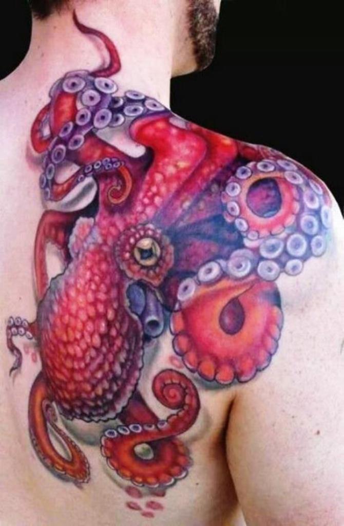 Amazing Octopus Tattoo - 30 Octopus Tattoos <3 <3