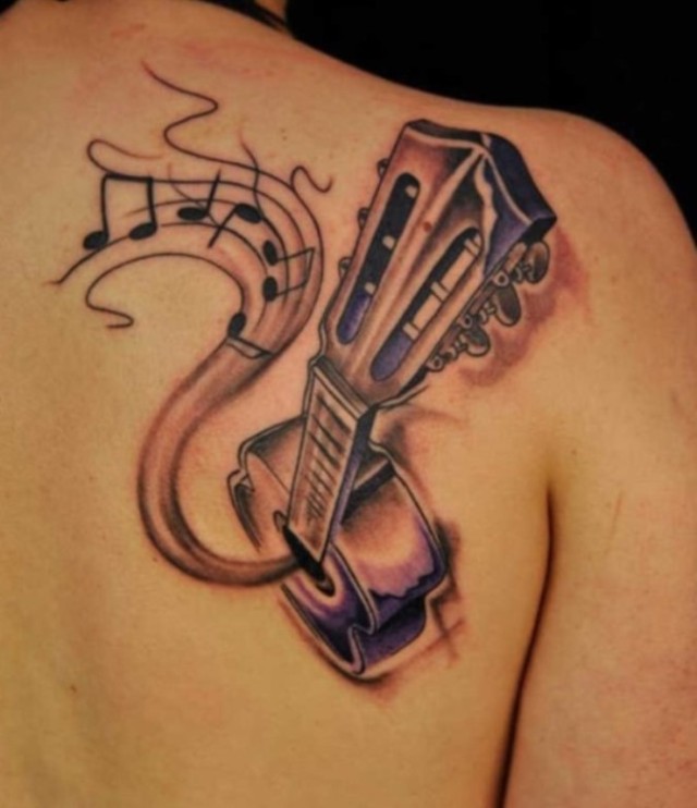 20+ Music Tattoos | Tattoofanblog