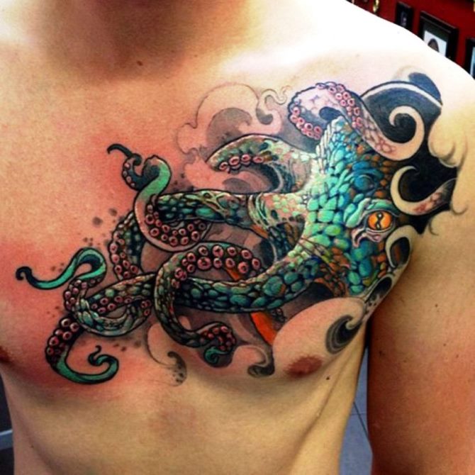  Tattoo Octopus - 30 Octopus Tattoos <3 <3