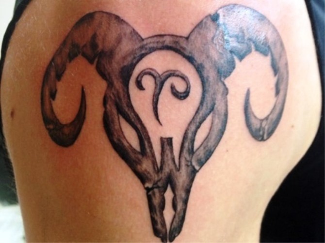 Aries Zodiac Tattoos | Tattoofanblog