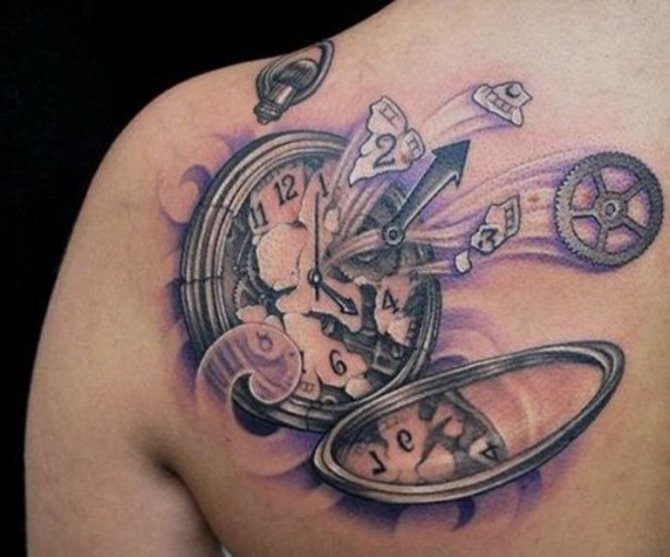 20+ Clock Tattoos | Tattoofanblog