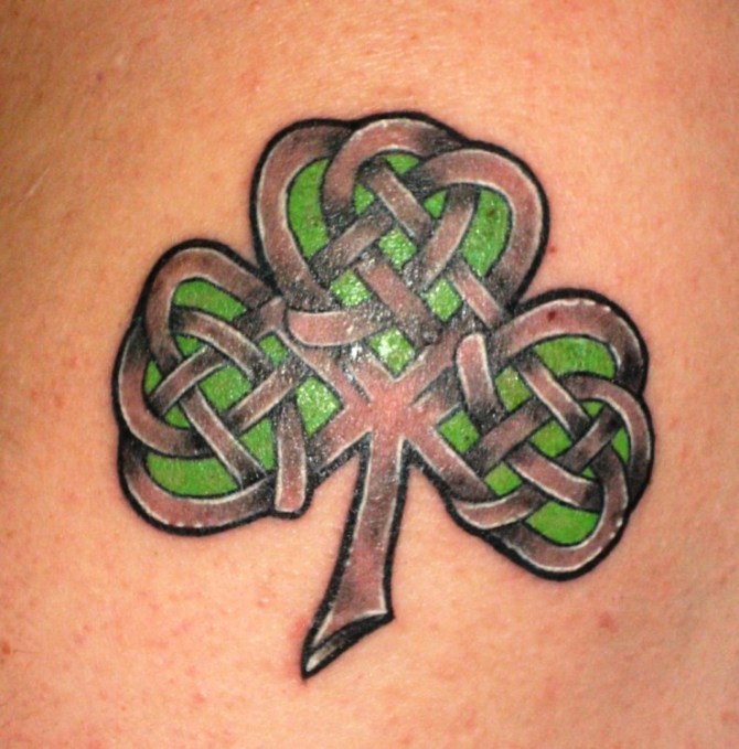  Irish Tattoo for Men - Clover Tattoos <3 <3