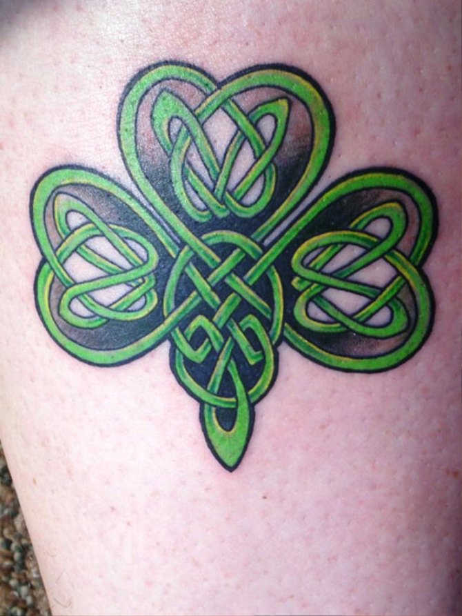 Celtic Clover Tattoo - Clover Tattoos <3 <3