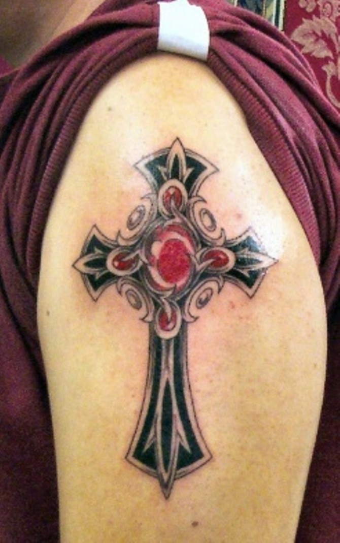 04 Best Tattoo Cross Designs
