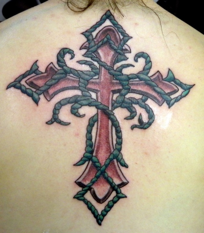 09 Cross Tattoo