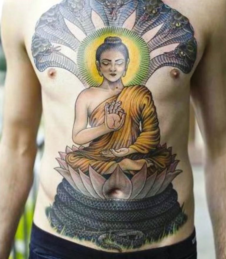 Buddha XXL – Tattoo for a week