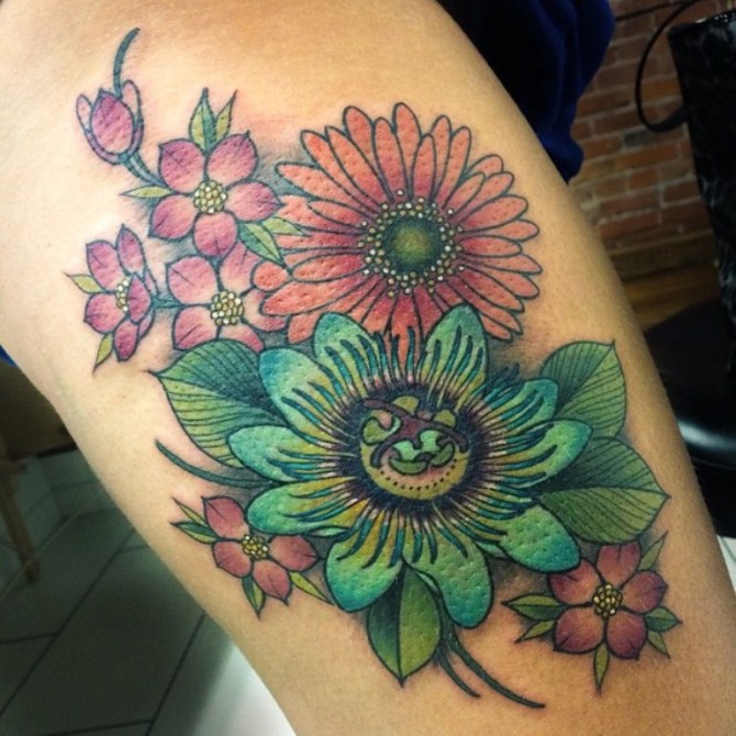 24-daisy-tattoo-images