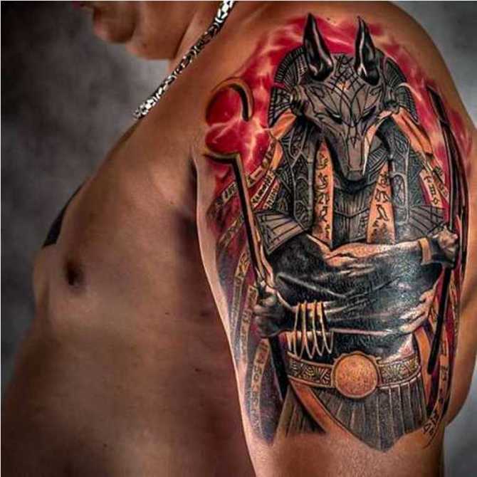 Samurai Shoulder Tattoo Idea
