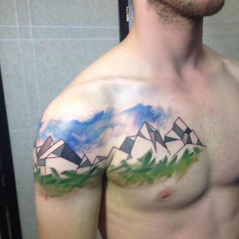 50 Mountain Tattoos