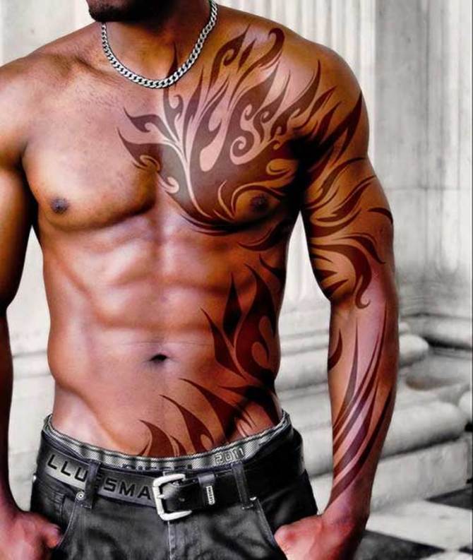 Tribal Tattoo for Men Shoulder and Arm