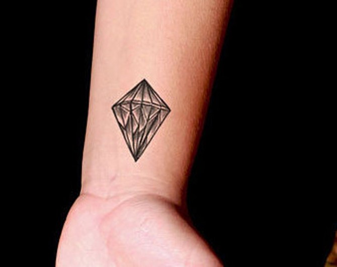 Illuminati Diamond Tattoo