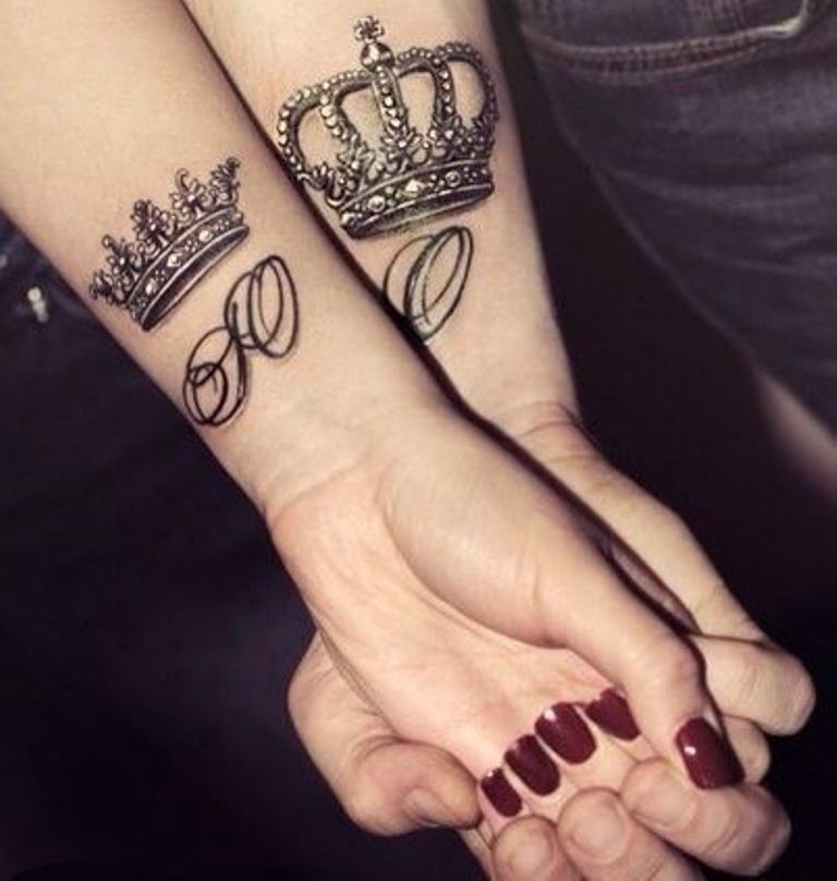 Crown Tattoo for Kings and Queens  Crown Meaning and Designs  Crown  finger tattoo Finger tattoo for women Crown tattoos for women