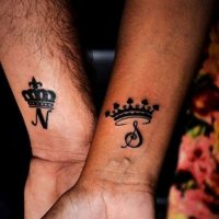 30+ King and Queen Tattoos